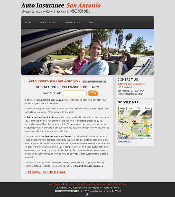 USAA Auto Insurance San Antonio Texas Insurance Information Center