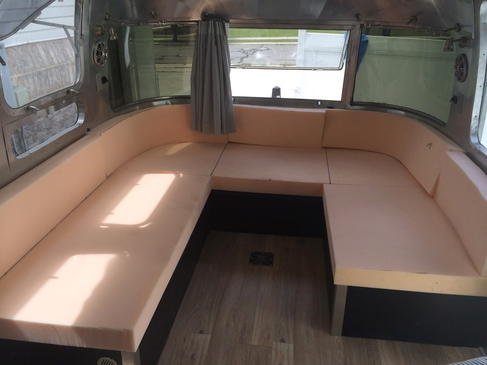 Upholstery Work Bates Airstream Renovation