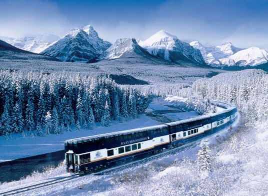rocky mountains train