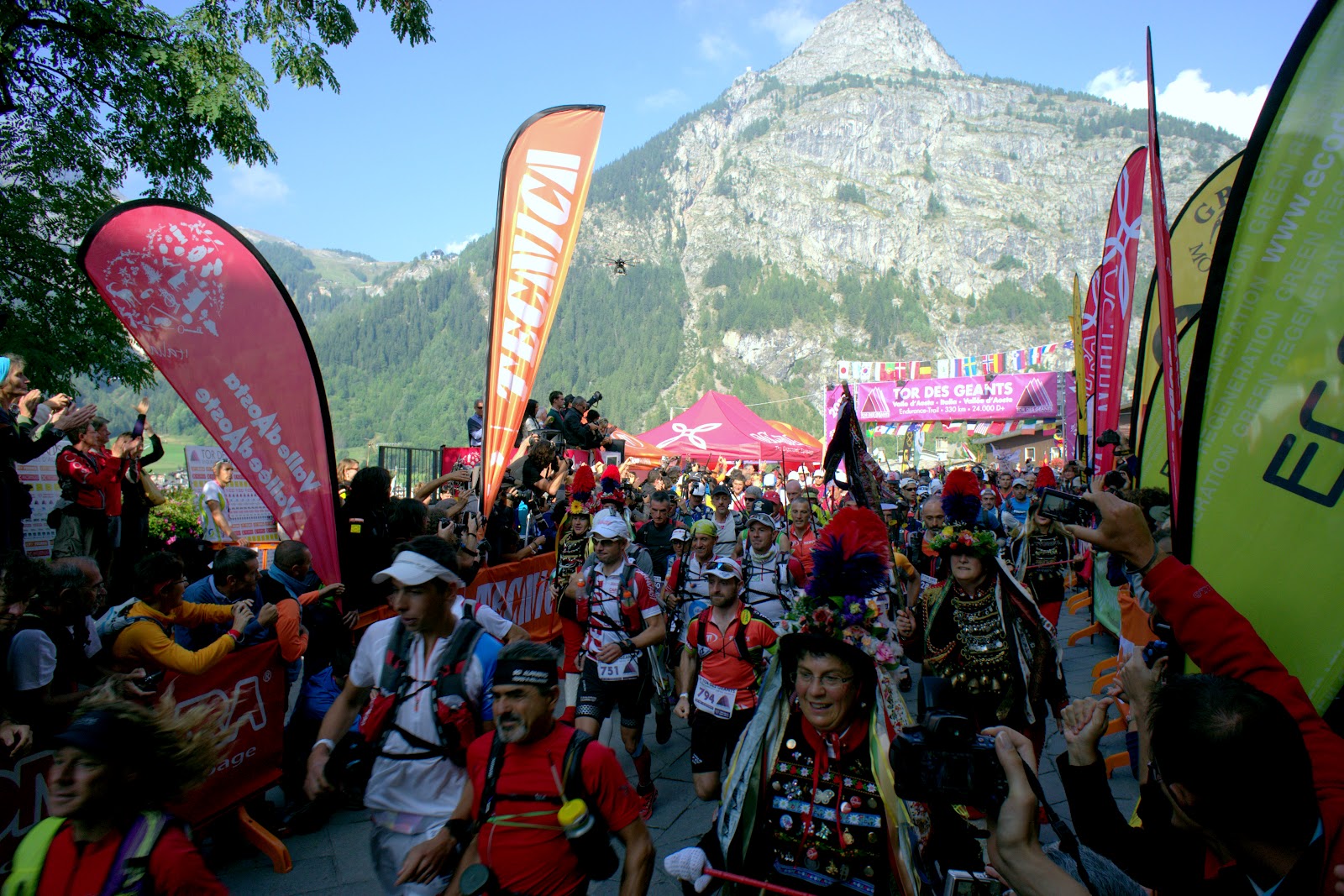 Jill Outside Onto the Tor des Geants