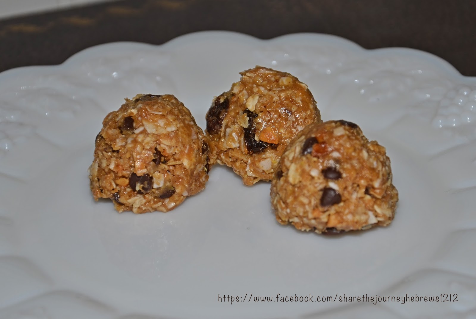 Share the Journey Granola Energy Balls