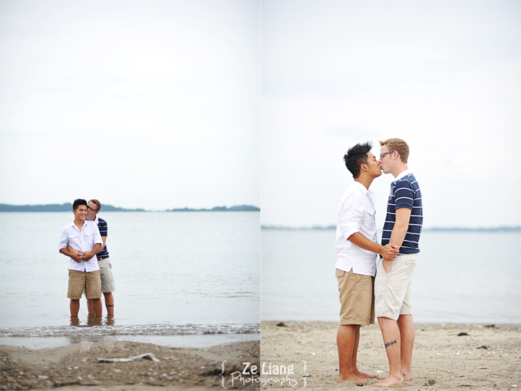 same-sex engagement session castle island boston ben&justin 03