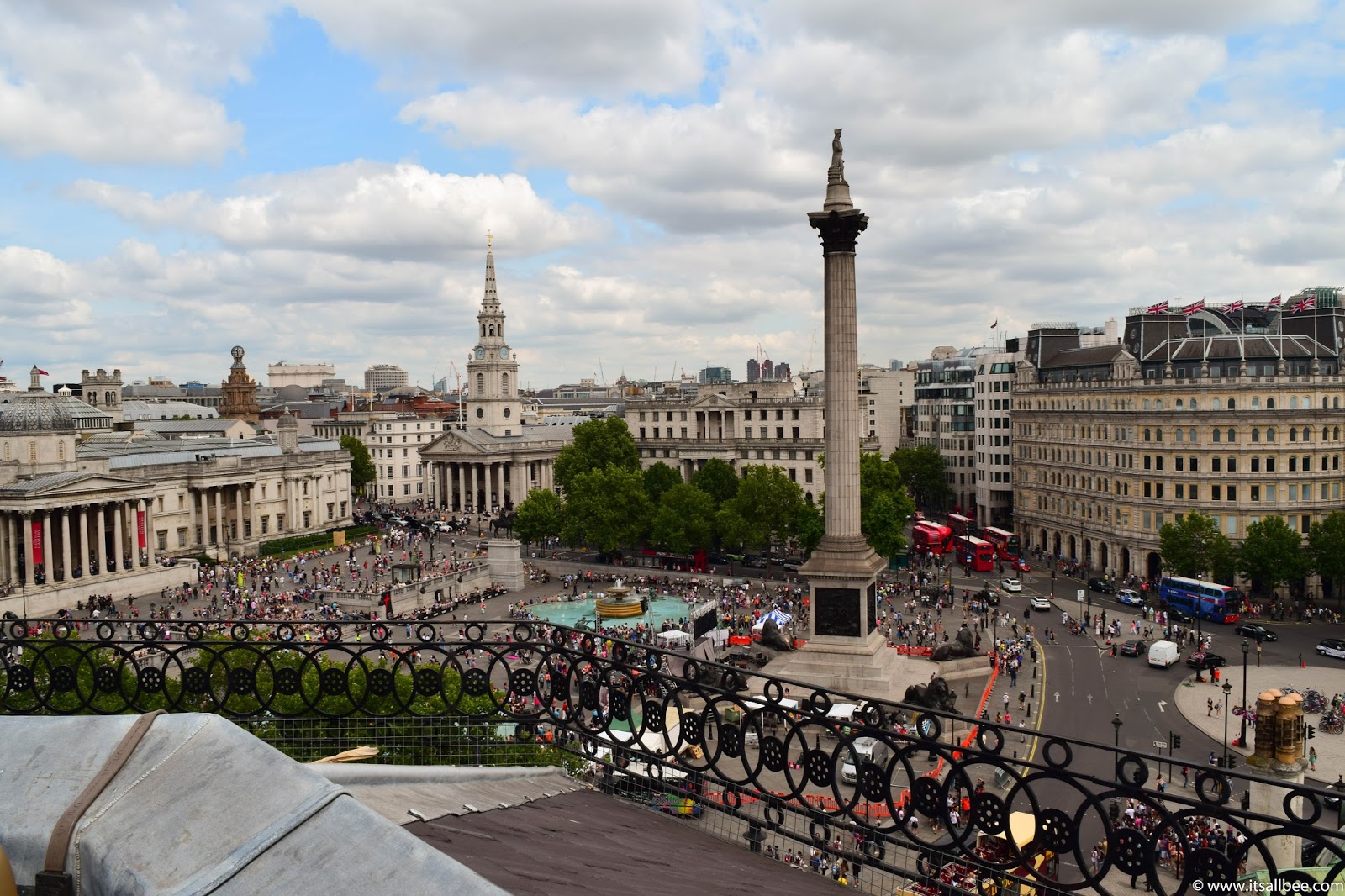 Trafalgar Square London's Best Roof Top Bars ItsAllBee