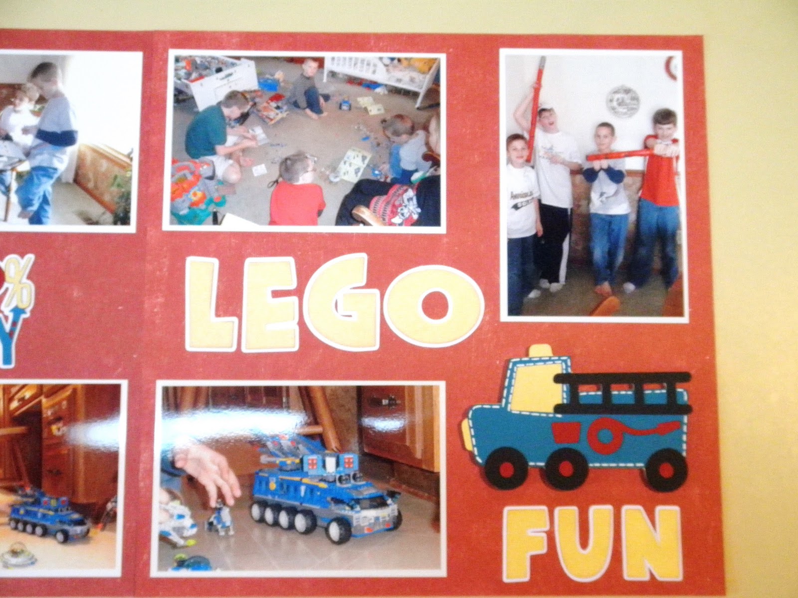 Cricut Crazy Scrapper Lego Fun