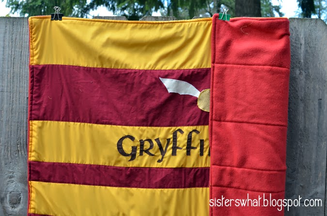 how to make a harry potter quilt easy