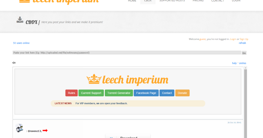 Terafile Premium Link Generator