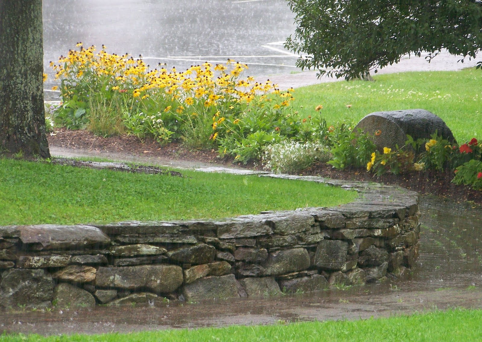 Low Stone Wall