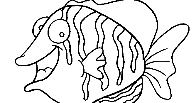 my picture: fish coloring page