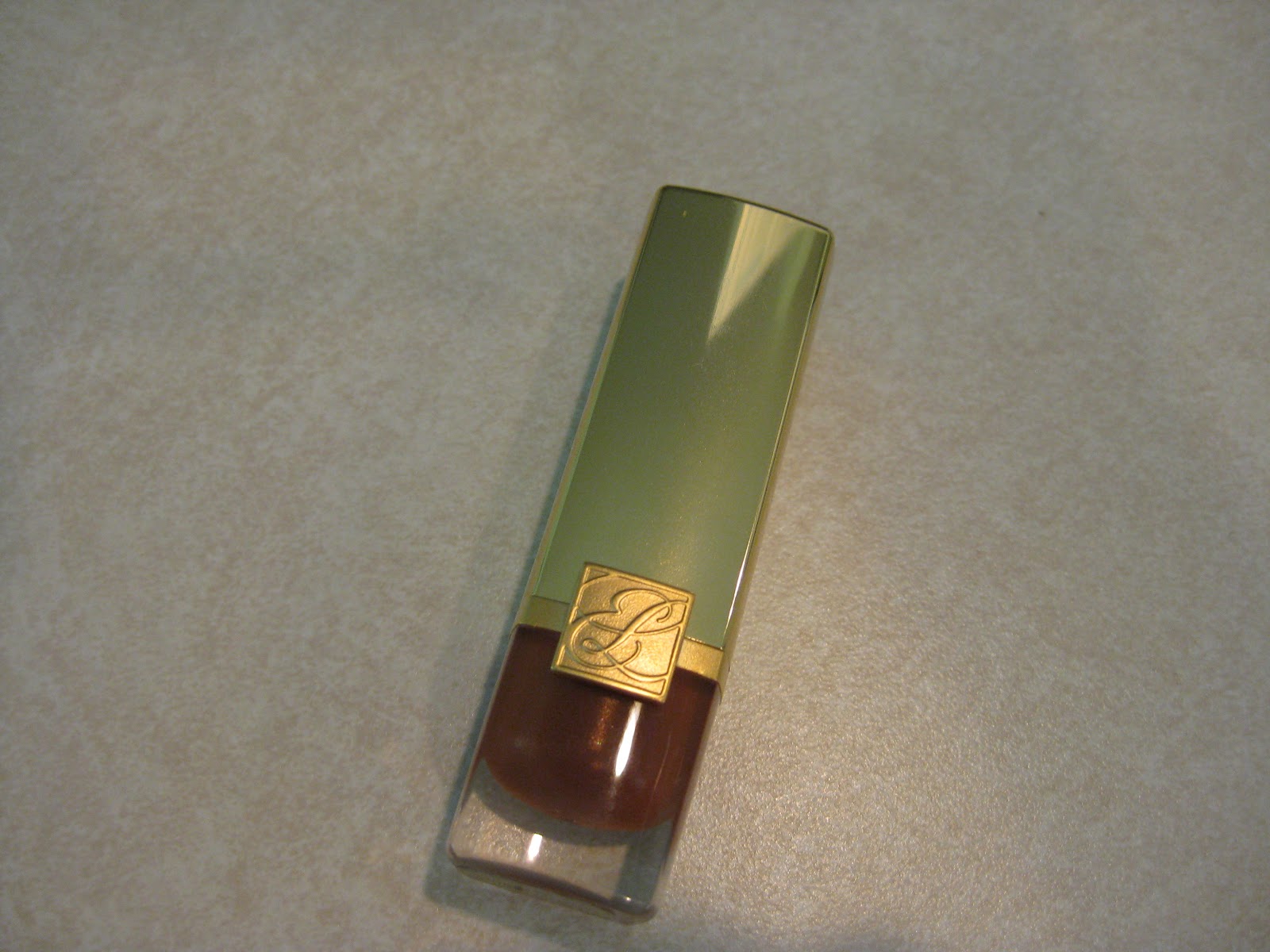 Estee Lauder Pure Color Lipstick, "Sugar Honey" (lasting shimmer)