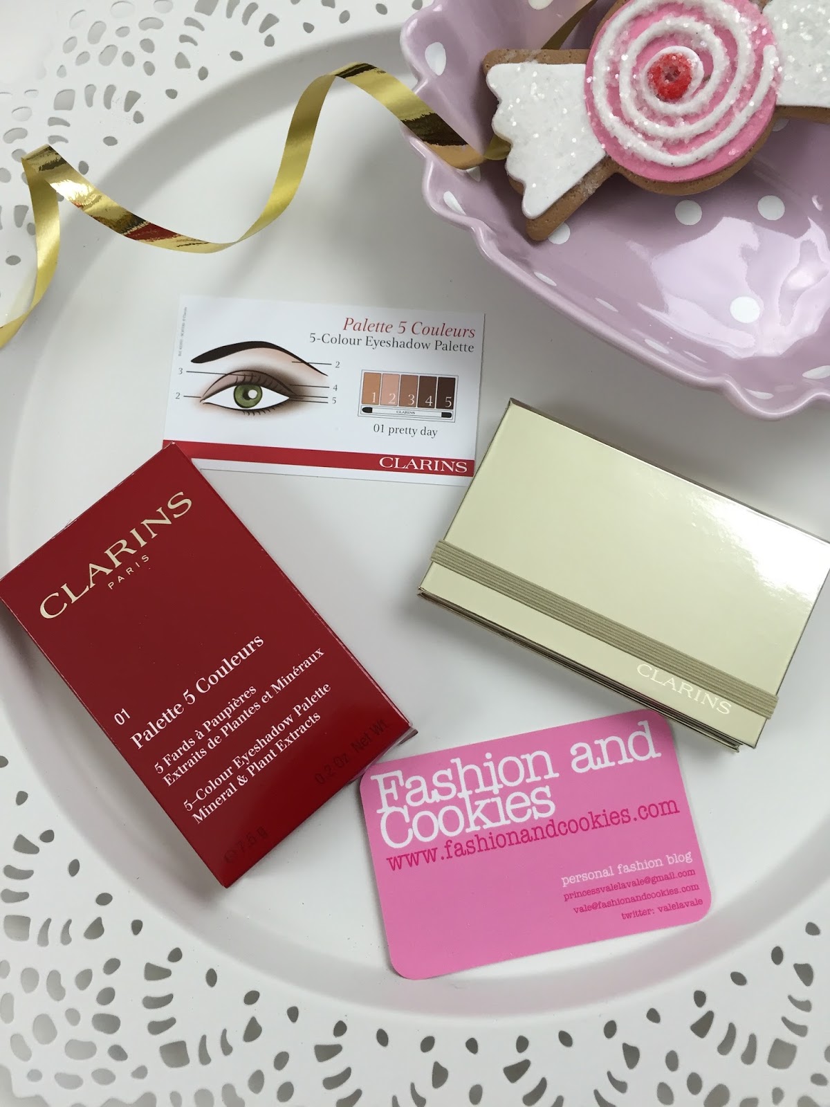 Clarins Pretty Day Eyeshadow palette Limited Edition on Fashion and Cookies fashion blog, fashion blogger style 
