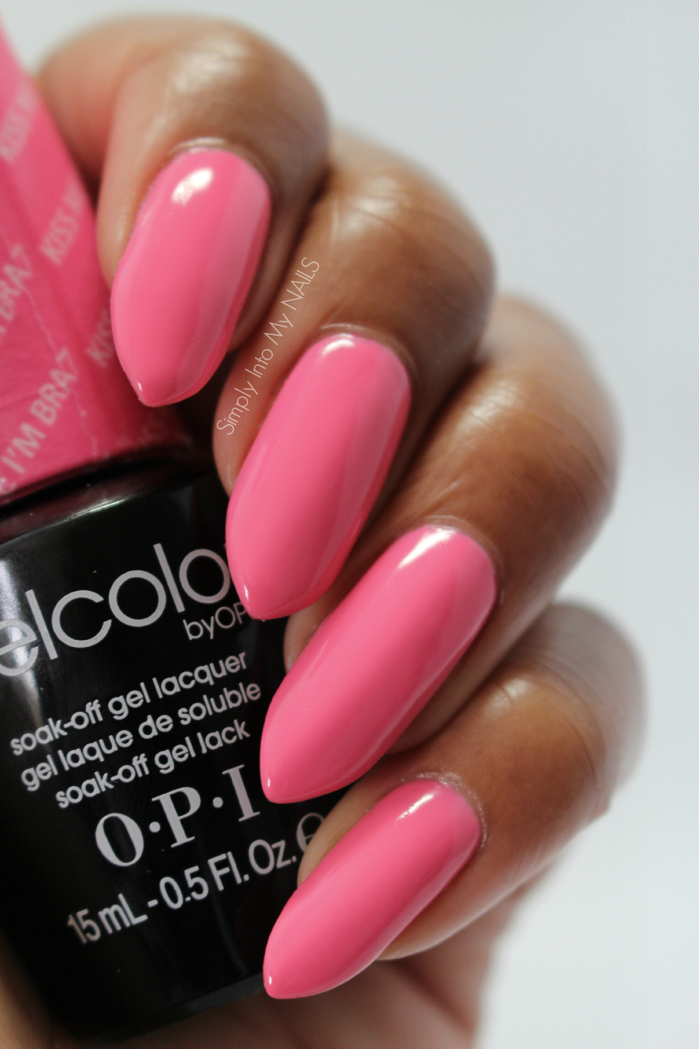 OPI Gelcolor Kiss Me I'm Brazilian | Simply Into My NAILS