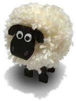 boneka saun the sheep doll pompom