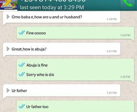 Hilarious Conversation between a father & daughter