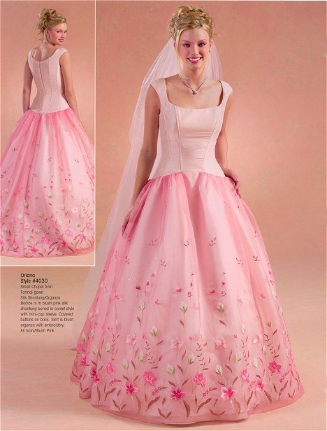 Vestidos de Noiva rosa