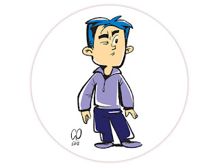 Little Archie proposed reboot - Reggie - Design and illustration by Cesare Asaro - Curio & Co. (Curio and Co. OG - www.curioandco.com)