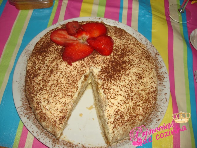 torta  de  tiramisu perfeita