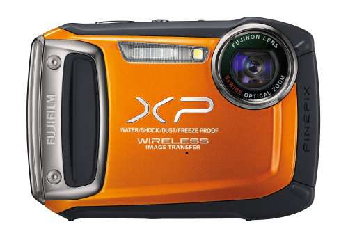 Fujifilm XP170 Compact Digital Camera with 5xOptical Zoom Lens - Orange