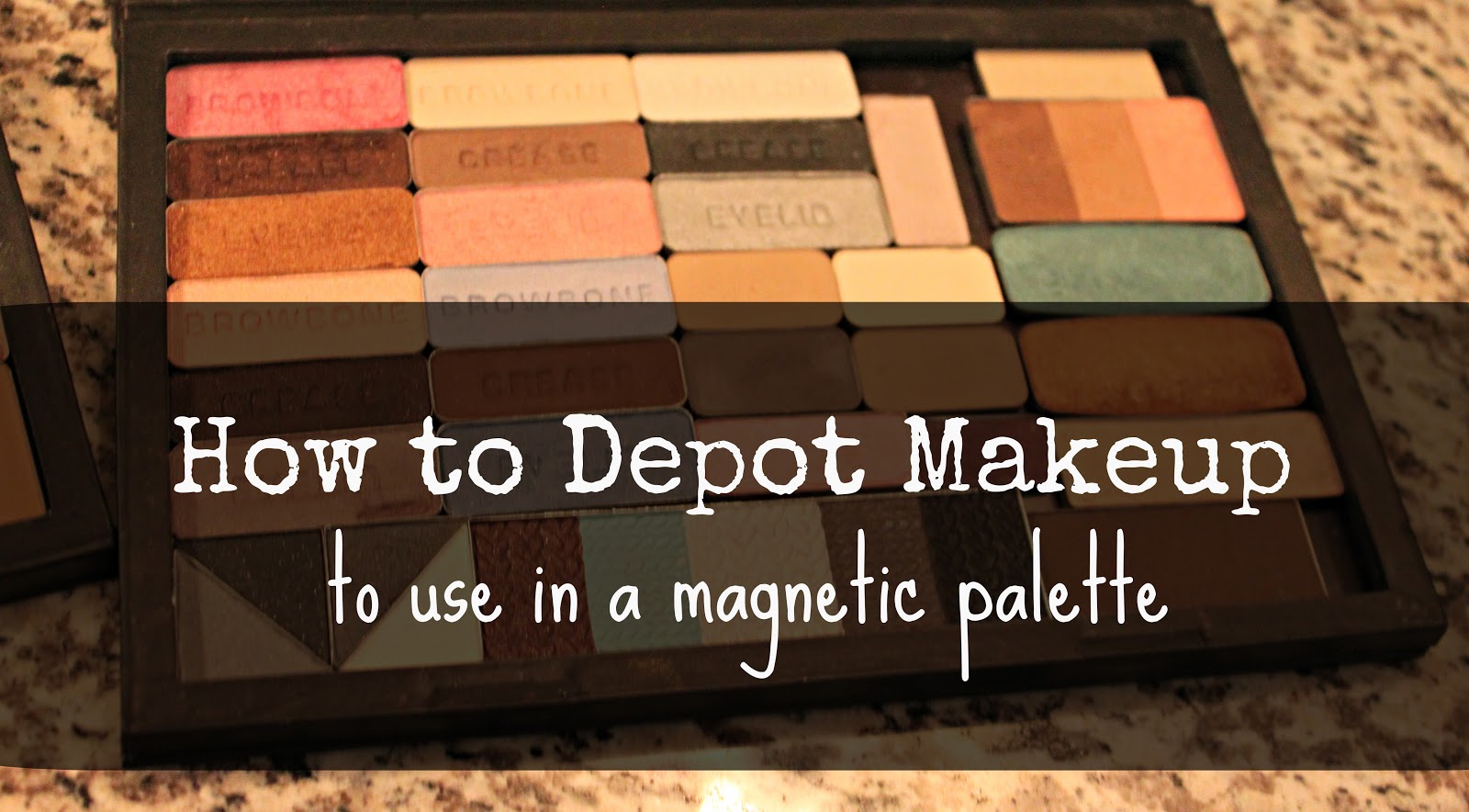 The Butterfly Effect How to Depot Makeup to Use in a Palette (Zpalette)