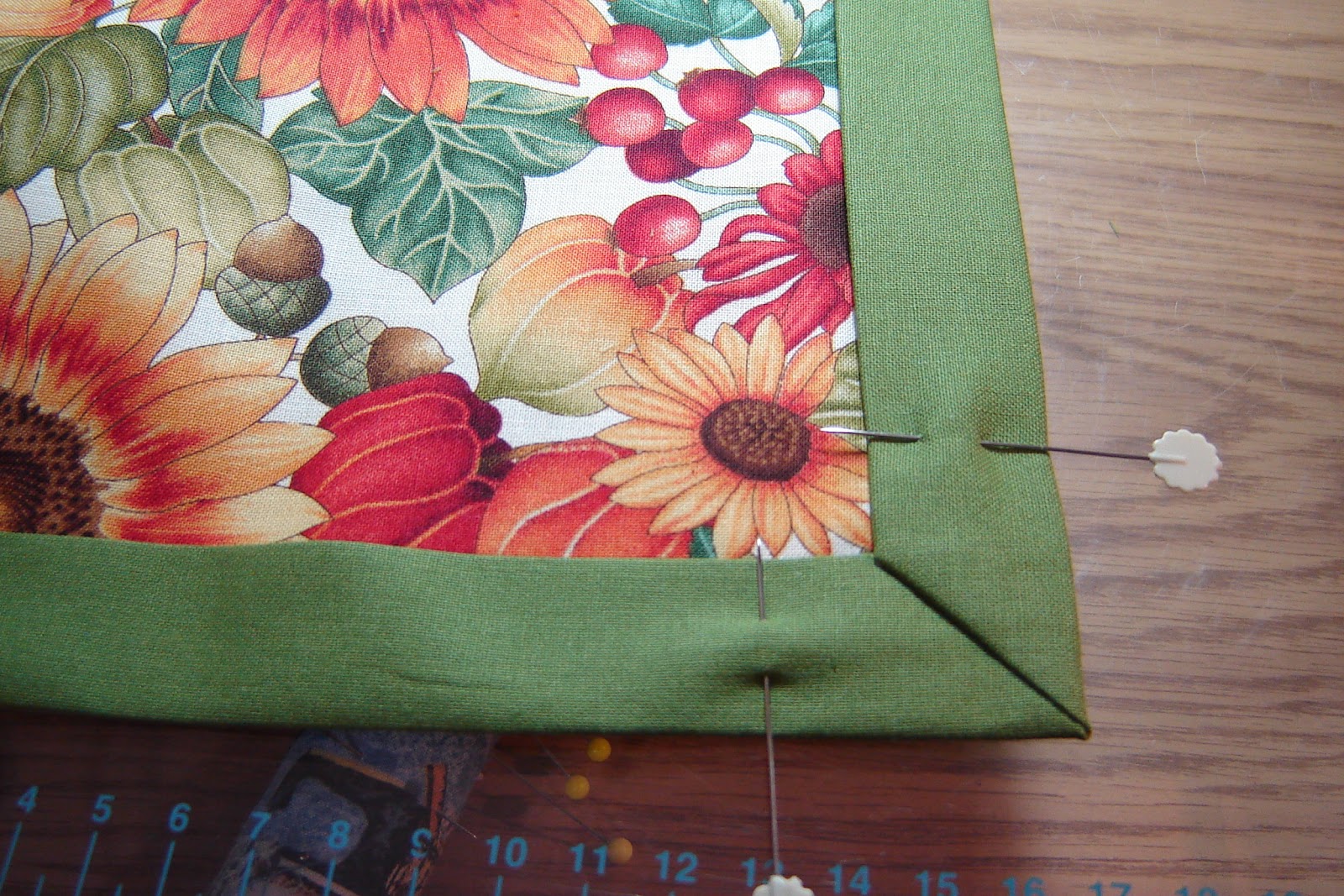 Tutorial Placemats and Napkins