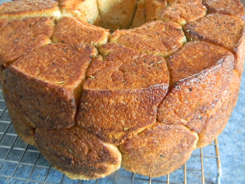 Home Joys Sourdough Cheese Bubble Bread