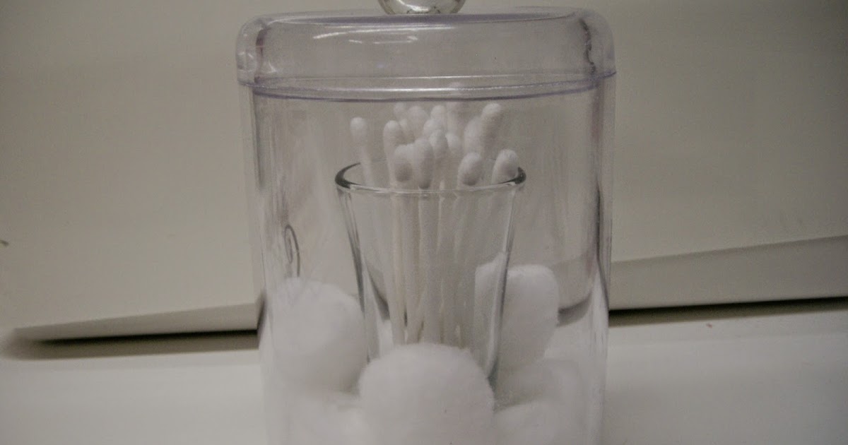 Pink Lemonade Ideas Bathroom Organization Cotton Balls and Qtips