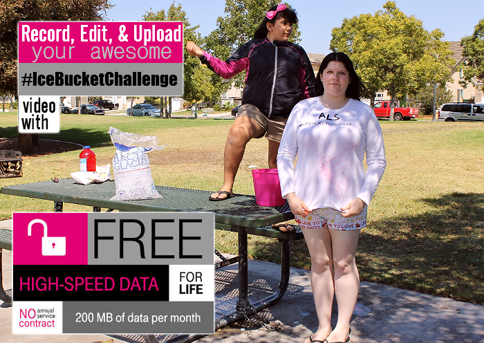 Did you know you can get 200MB of free Tmobile 4g Data for life when you buy the $179 AXS #TabletTrio at Walmart? #CollectiveBias #shop #IceBucketChallenge
