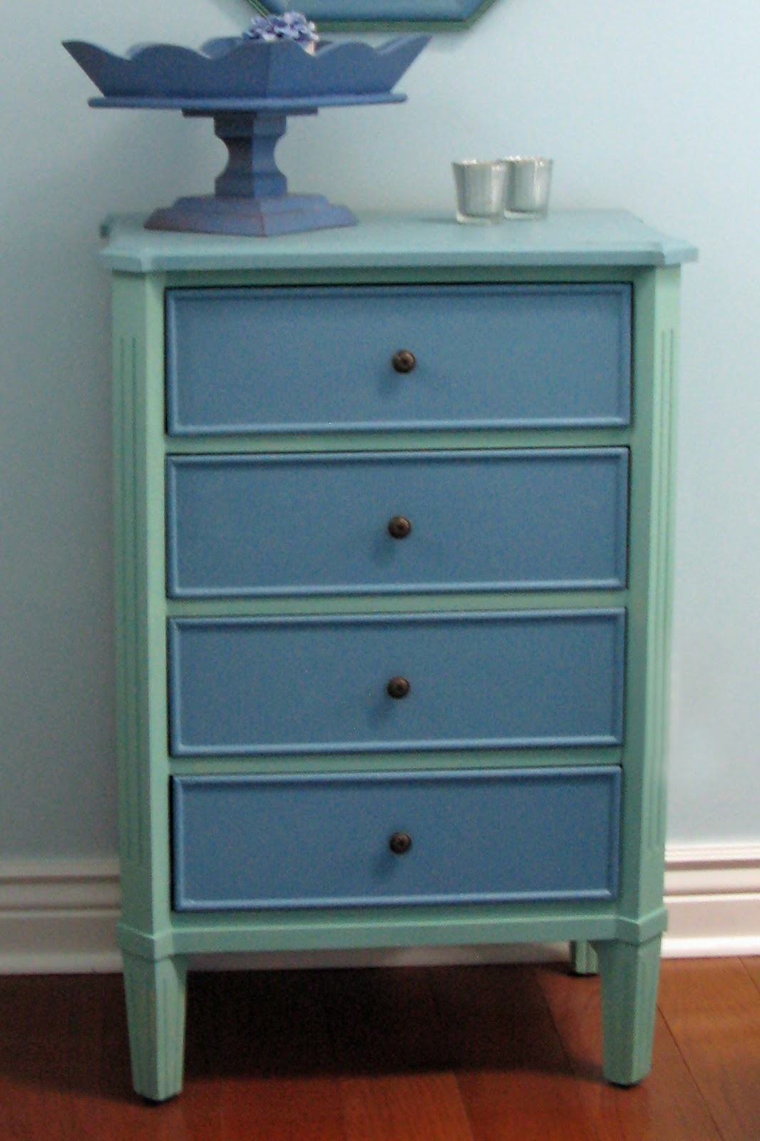 Just*Grand Before and After * Mini Chest of Drawers* Redo