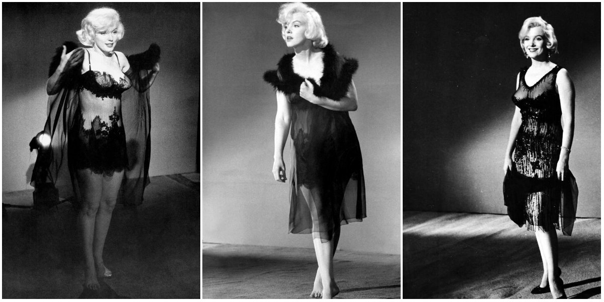 Мэрилин Монро В Прозрачном Платье – В Джазе Только Девушки 1959