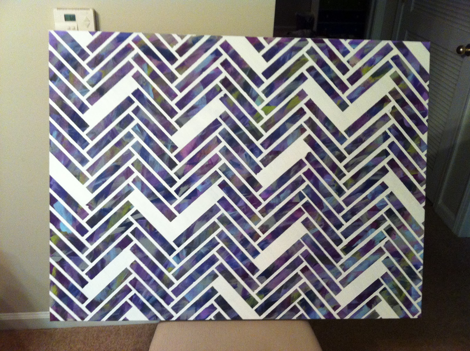 Adventures of Derrick & Keriann Herringbone Art (Tutorial)