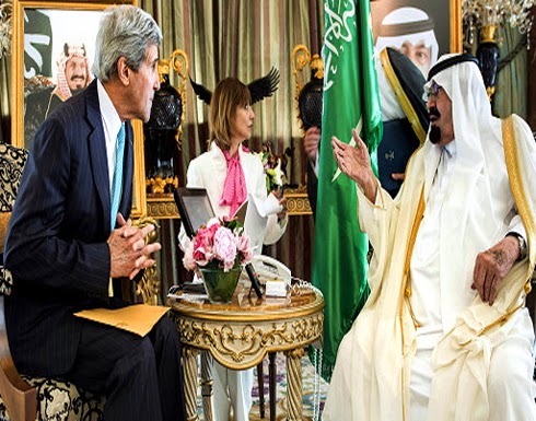 كيري للملك السعودي: ضرورة توجيه ضربات جوية في العراق كيري للملك السعودي: ضرورة توجيه ضربات جوية في العراق