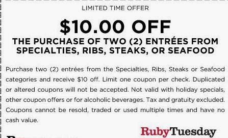 ruby tuesday coupons