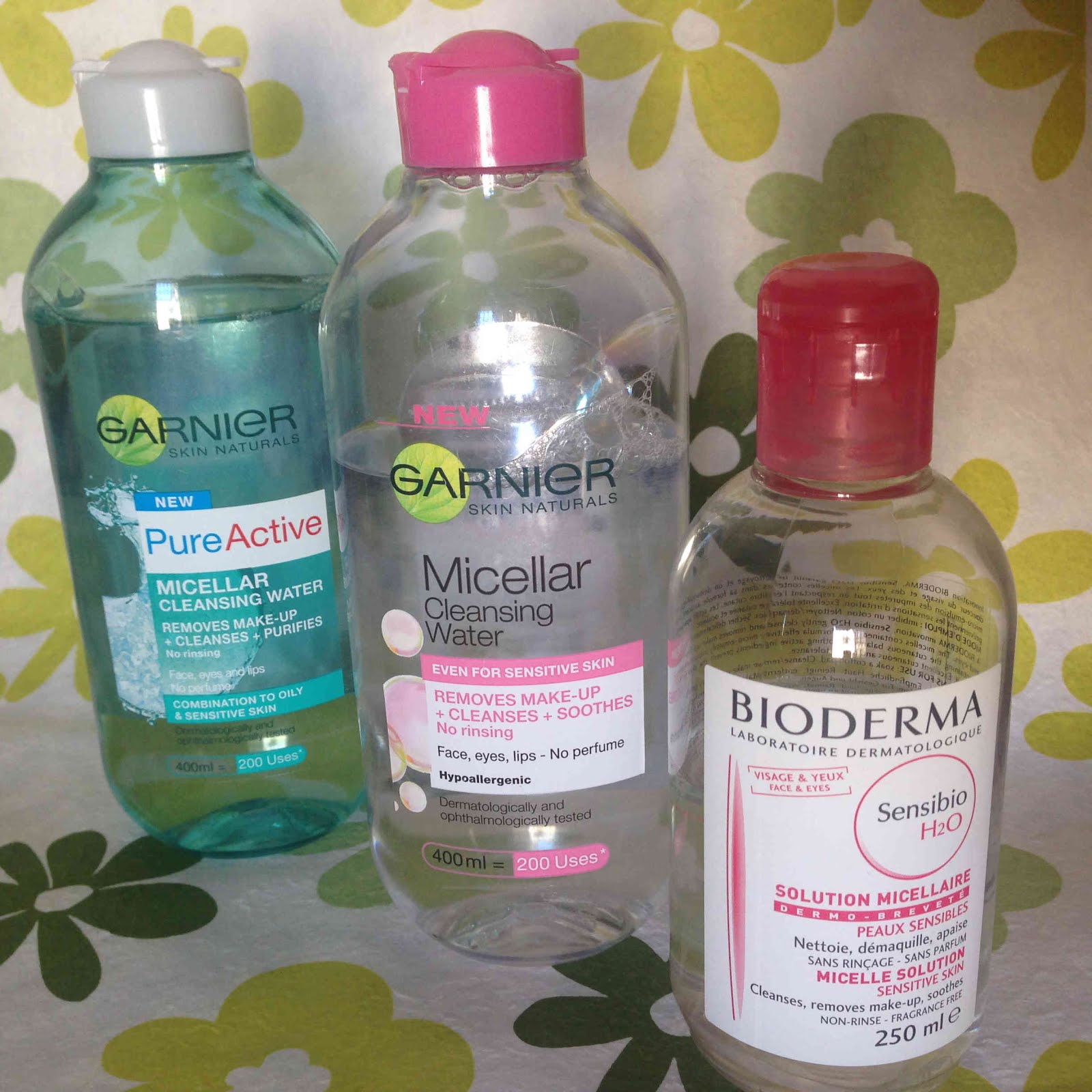 Battle of the Brands Micellar Water Melanie's Nook
