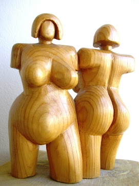 wood statuette - Cem Koc