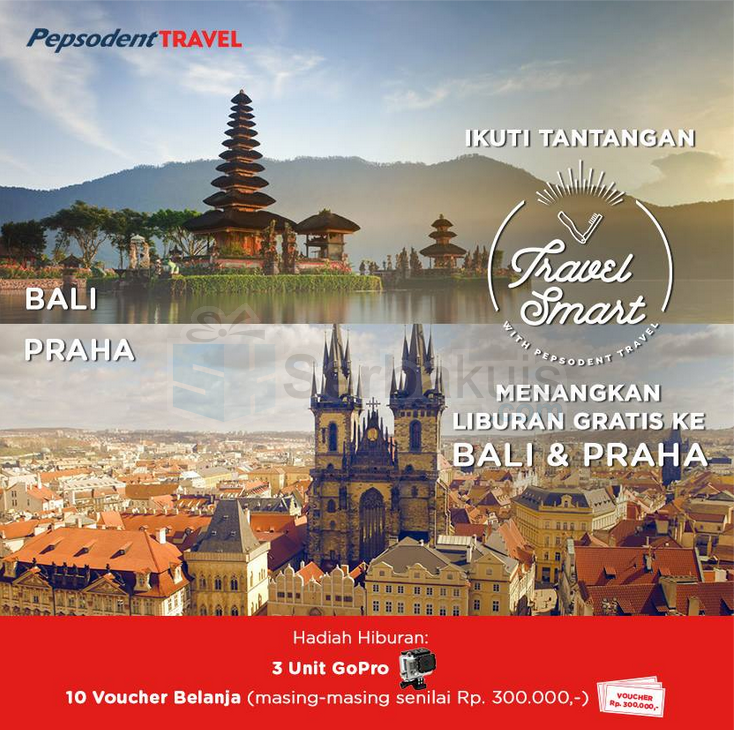 Kontes Pepsodent Travel Smart Berhadiah 3 GoPro Hero Kontes Pepsodent Travel Smart Berhadiah 3 GoPro Hero