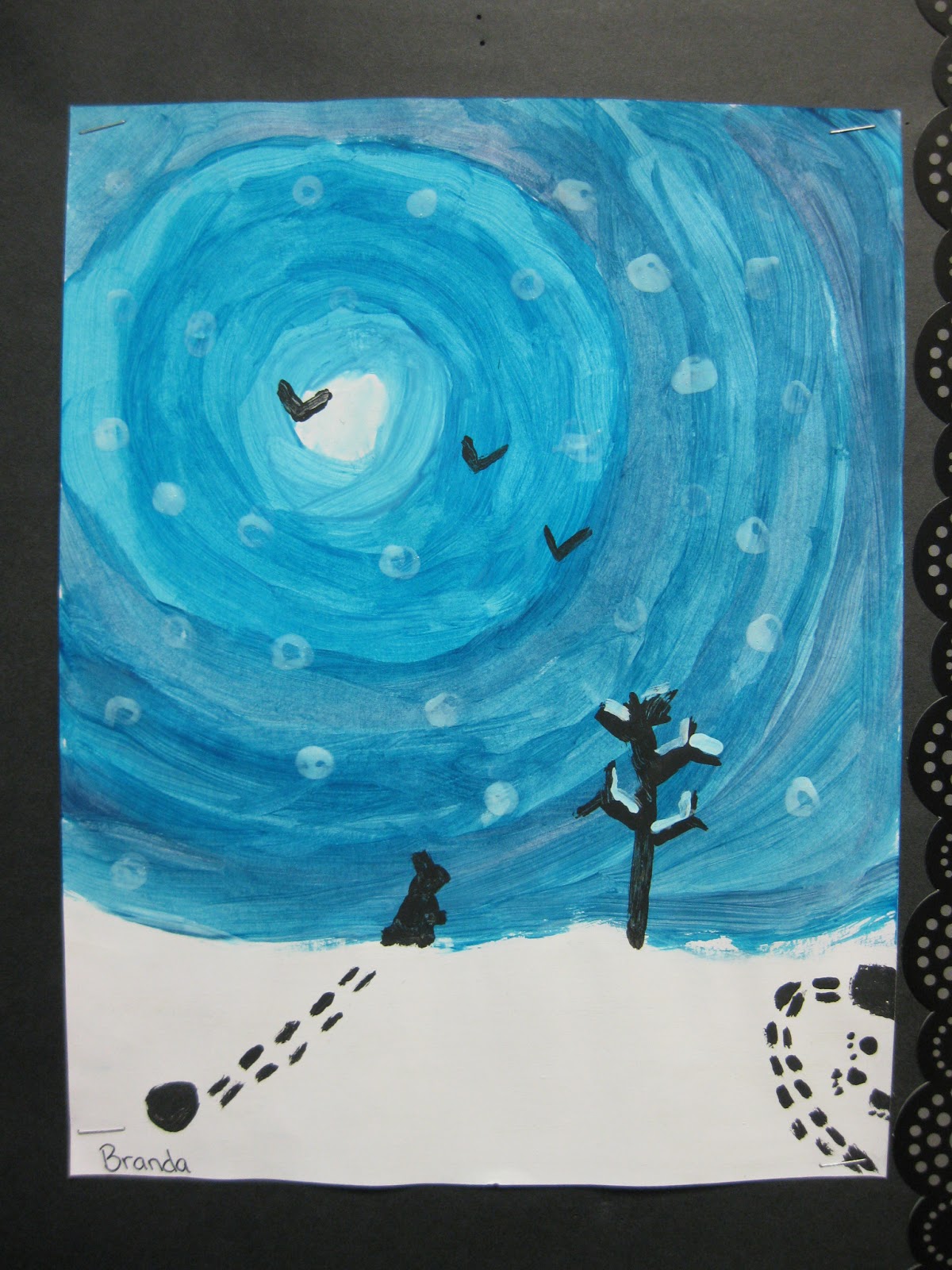 Terri's Teaching Treasures Winter Wonderland Art