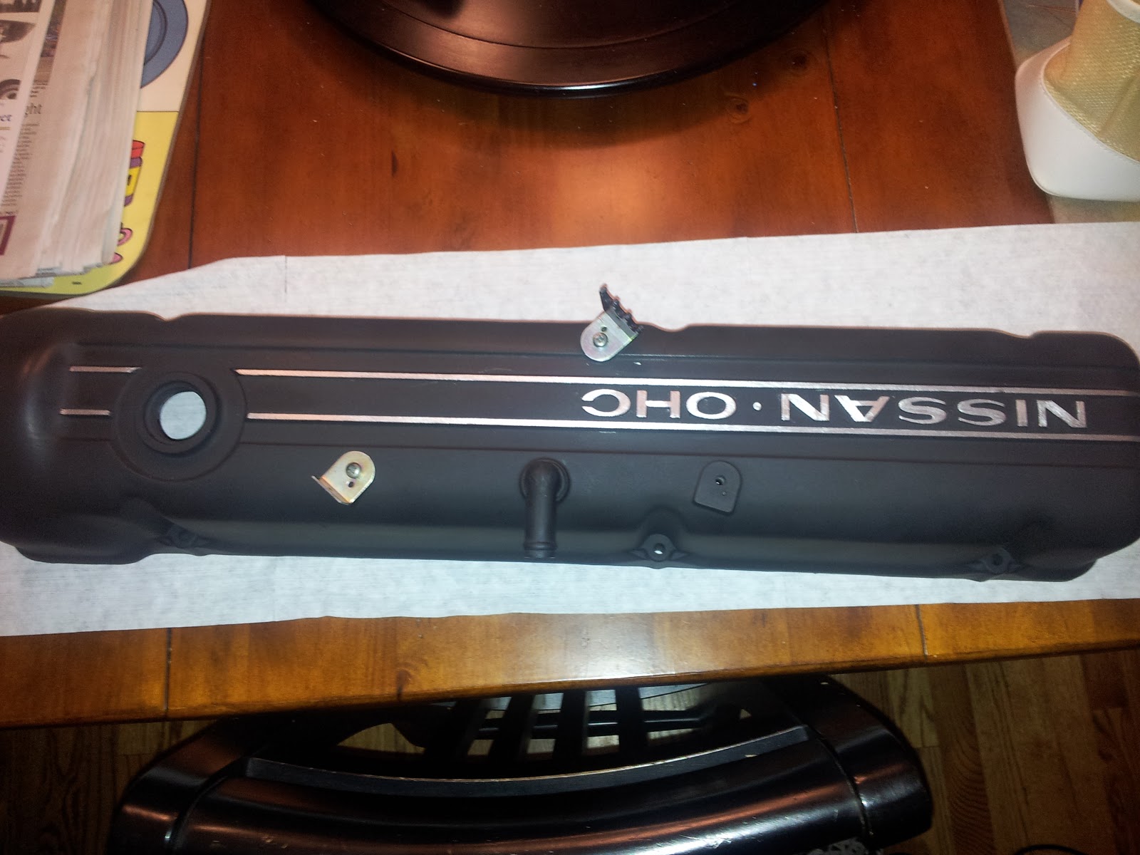 1976 Datsun 280z restoration project Another afternoon project valve