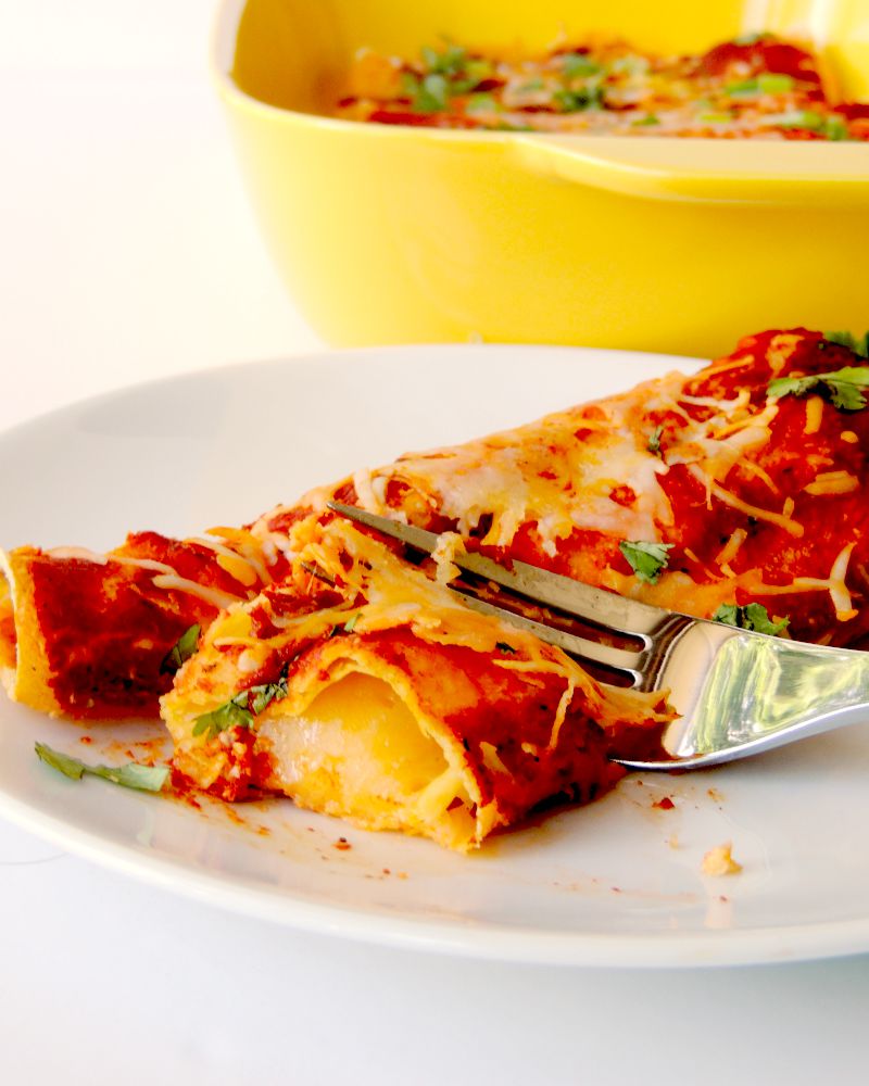 cheese enchiladas flour tortillas