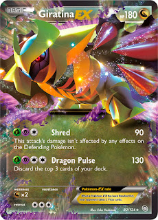 Giratina EX Dragons Exalted Pokemon Card