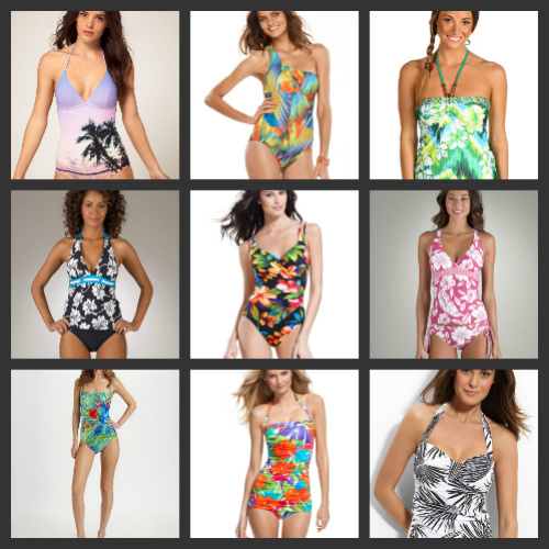 Hawaiian print bikini Hawaiian print bikini