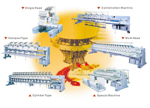 Barudan single head embroidery machines