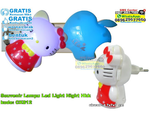 Souvenir Lampu Led Light Night Hkk
