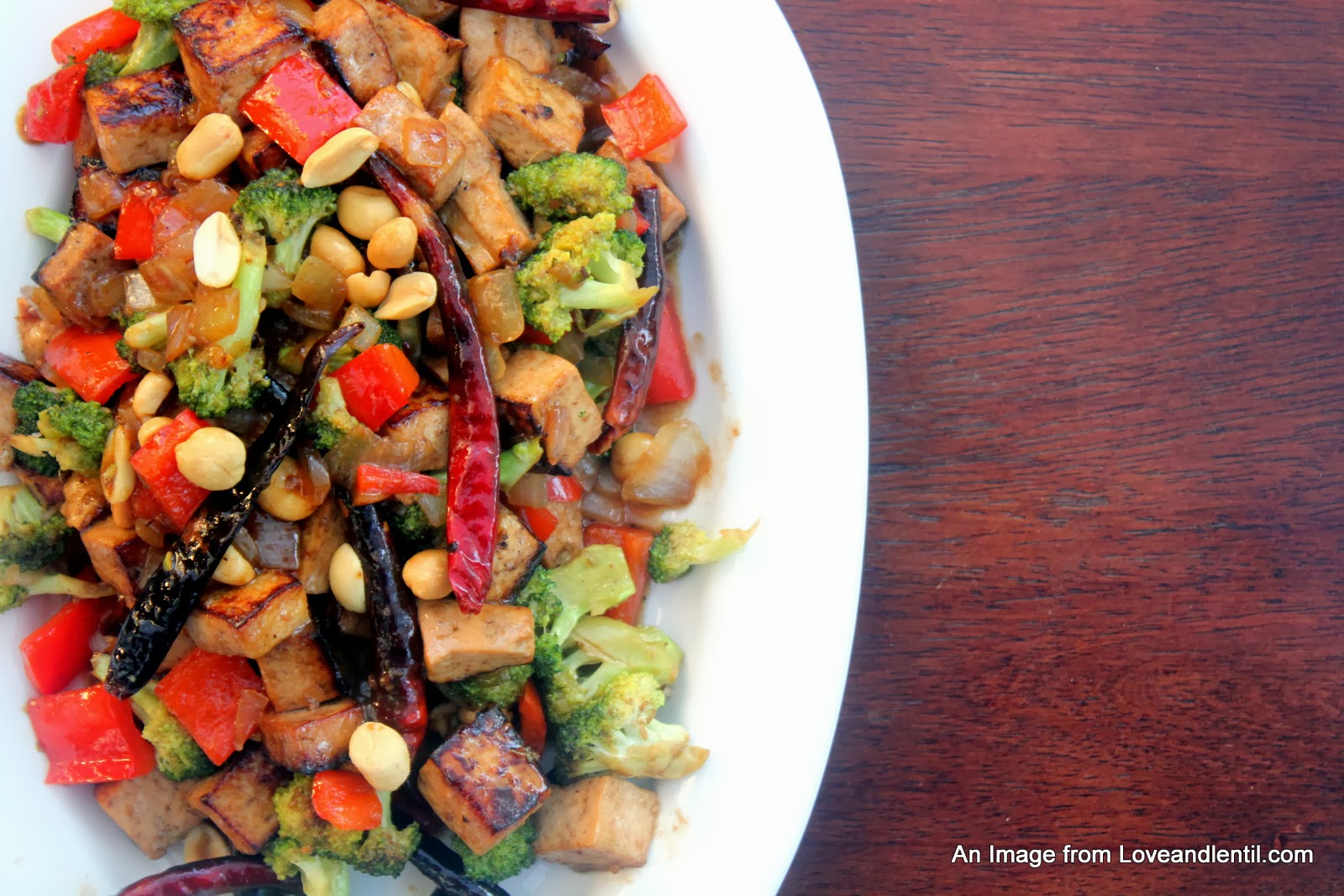 Love & Lentil Kung Pao Tofu
