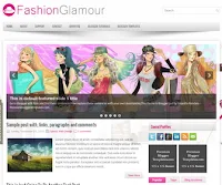 Blogger FashionGlamour Şablonu Duyarlı Wordpress alt yapılı