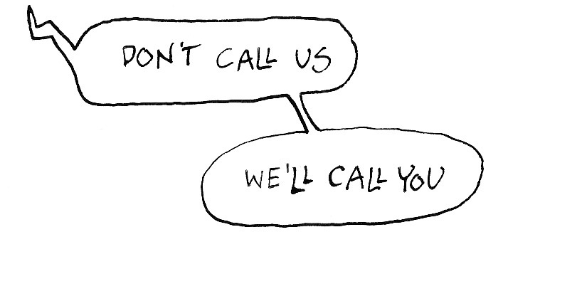 Sketchbook: 365 Songs: 291. Don&#39;t Call Us, We&#39;ll Call You