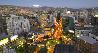 Panorámica La Paz, Bolivia