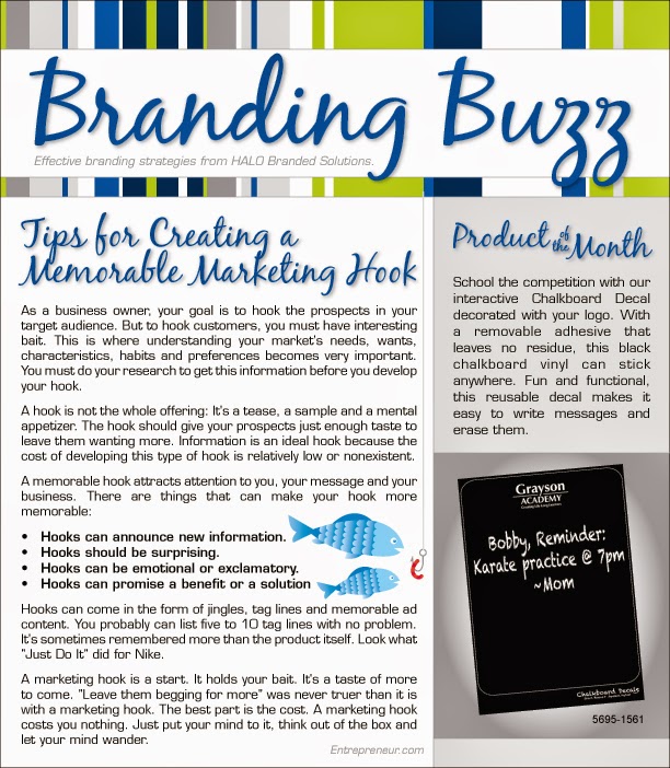 Promotionally Yours Tips for creating a Memorable Marketing Hook