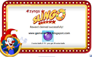 Zynga Slingo Free 4 Extra Balls (Juni 21, 2012)