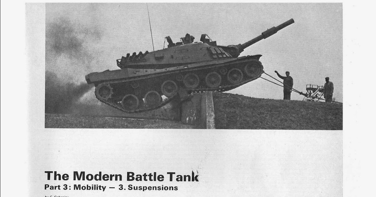 The Tank and AFV Blog Battle Tank Suspensions Article