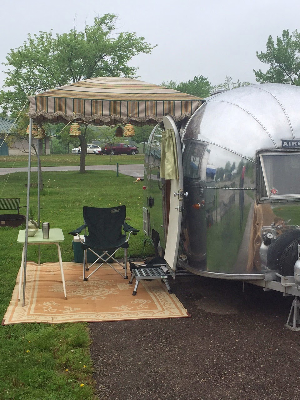Vintage Awnings Pictures of Vintage Trailer Awnings With Shock Poles