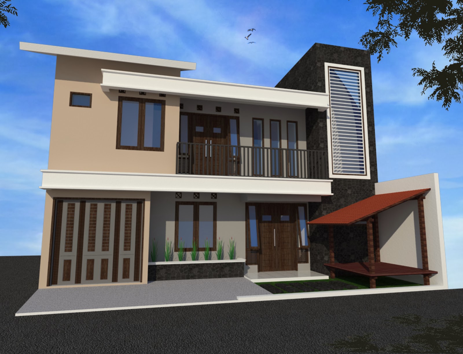 Interior Eksterior Rumah Minimalis Arsitektur Rumah Minimalis